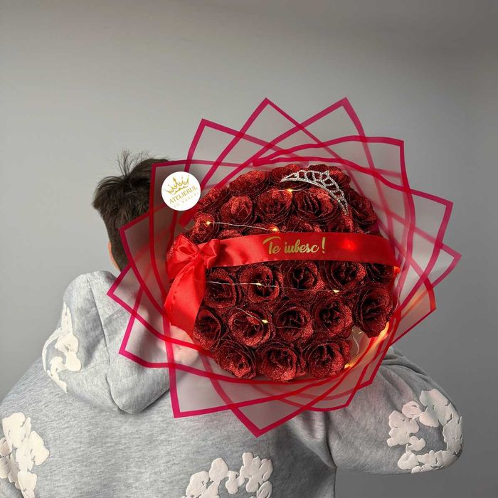 Buchete trandafiri din sapun | Pret Mic | Livrare oriunde