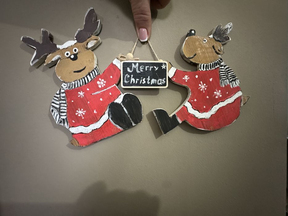 Ръчно изработена коледна украса