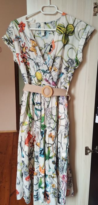 Дълга рокля с колан