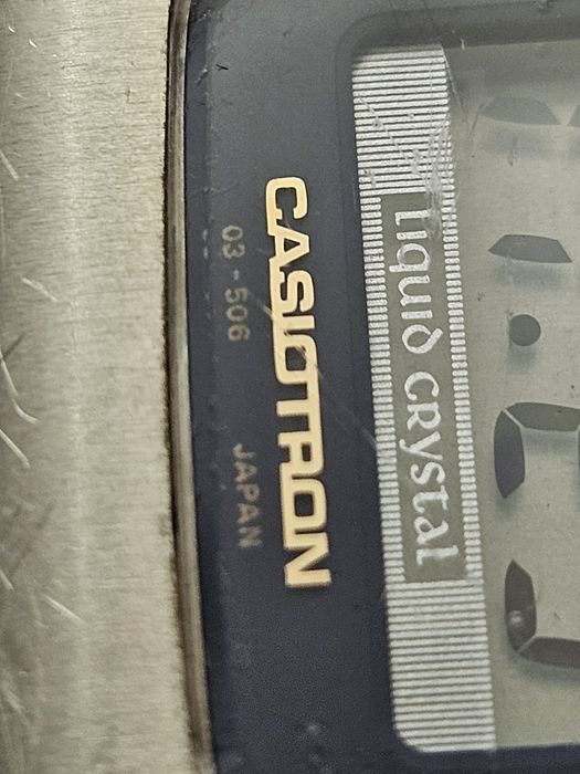 Casio Casiotron 03-506, ръчен часовник