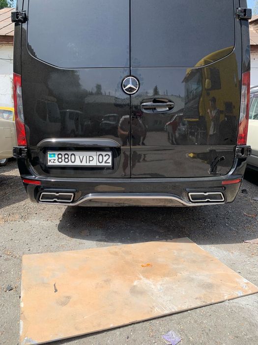 Бампера тюнинг на sprinter 907 от 2018 и выше