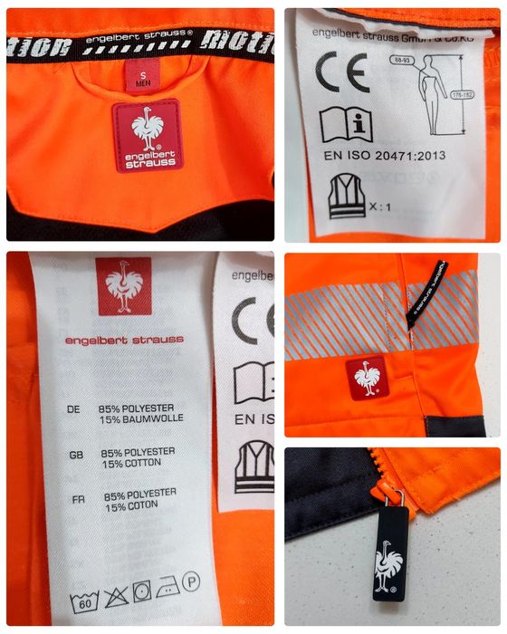 Vesta reflectorizanta Engelbert Strauss Motion salopeta funcțională S