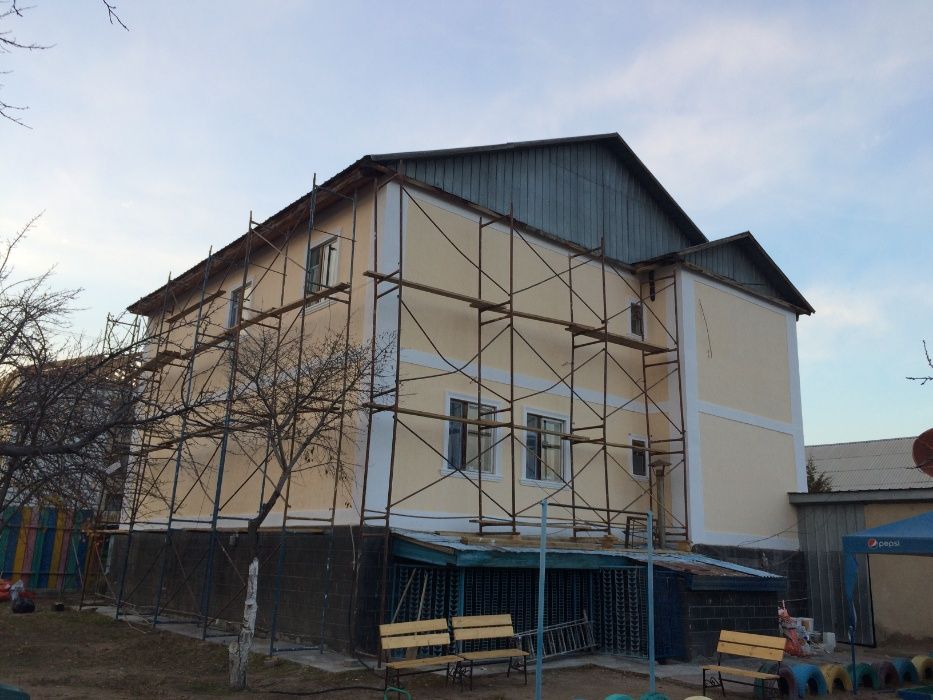 Утепление стен в Алматы.