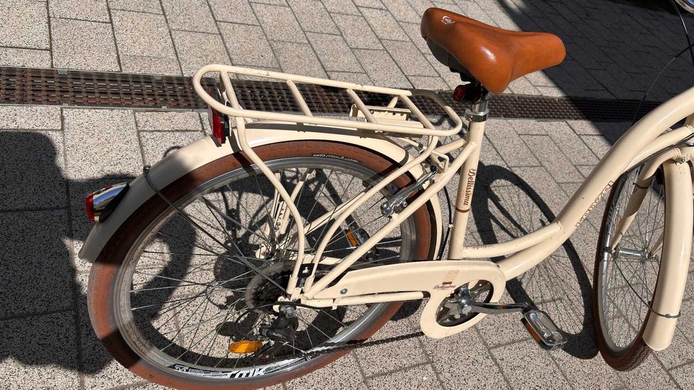 City Bike Kenzel Bellissima Royal, Beige - 700 lei