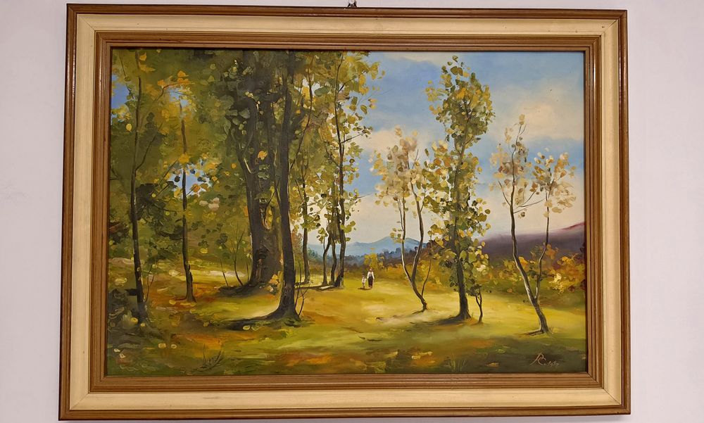 Pictură Luminiș de Nicolae Grigorescu Reproducere 100 cm