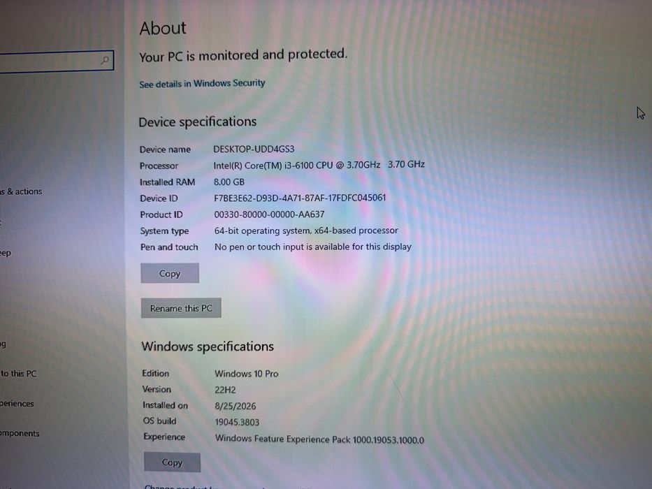 Компютър DELL Optiplex 3040 8/320 GB