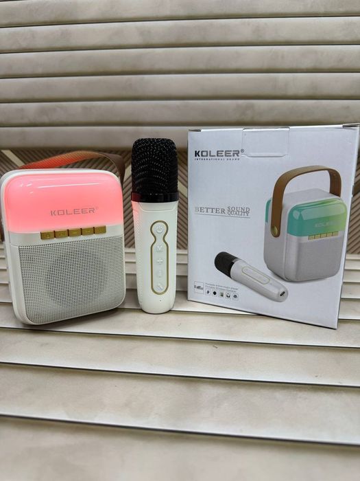 Портативная Колонка с микрофоном// Музыка и караоке система