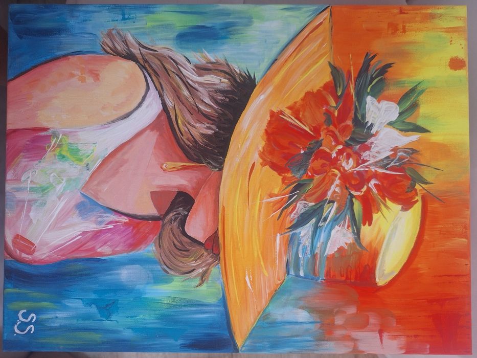 Продавам картини ,нарисувани с акрилна боя!Продават се без рамка!