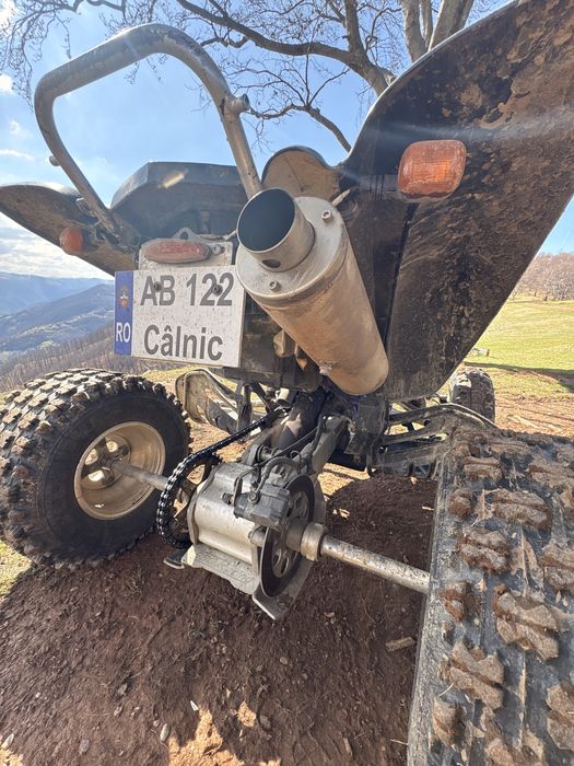 Vand quad yamaha raptor 660 r sau schimb cu atv 4x4