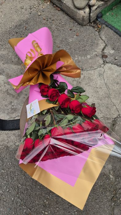 Метровые розы, 51роза, 101роза