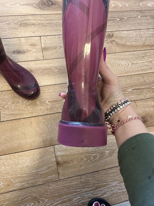 Cizme guma BURBERRY mar. 39 !