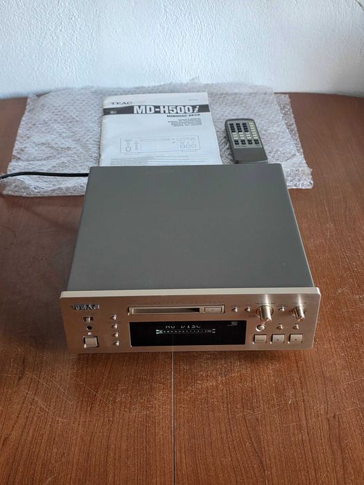 Superb! TEAC MD-H500i MiniDisc Recorder, telecomandă, impecabil ca nou
