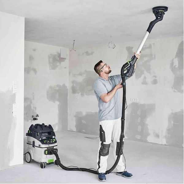 Под Наем! Жираф за шлайфане на стени и тавани Festool (+прахосмукачка)