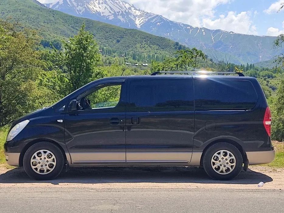 Поездка в Чимган гид-водитель. Трансфер.tour. Минивэн Hyundai 7мест