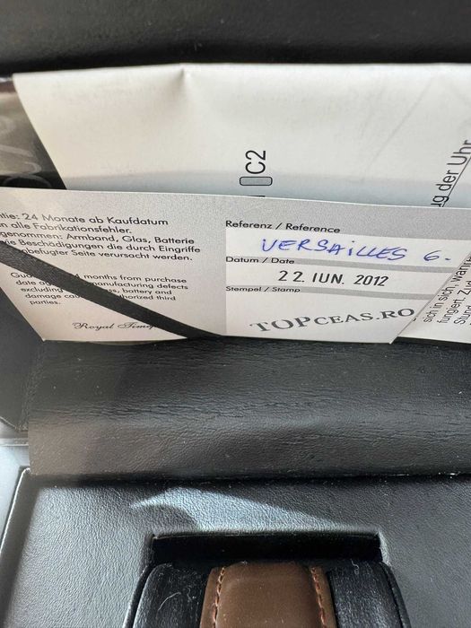 Ceas barbatesc Calvaneo 1583