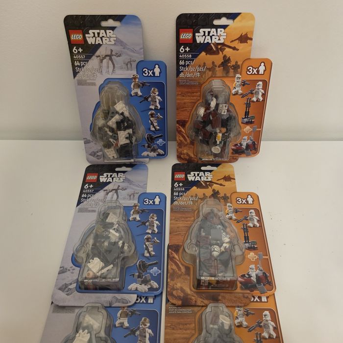Lego Star Wars Battle packs 40557, 40558