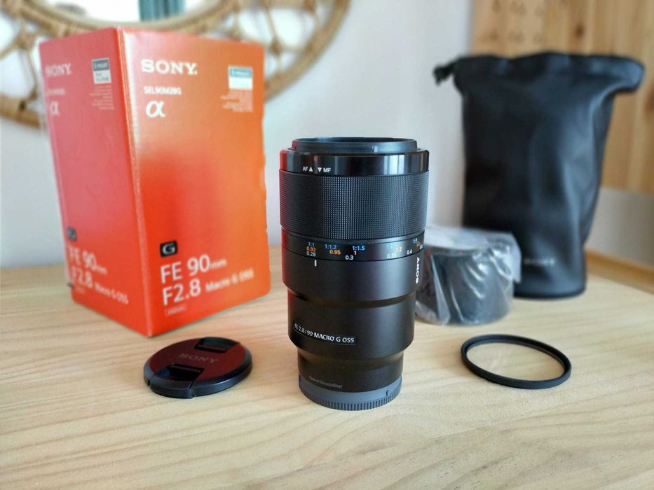Obiectiv Sony 90mm 2.8 MACRO G OSS