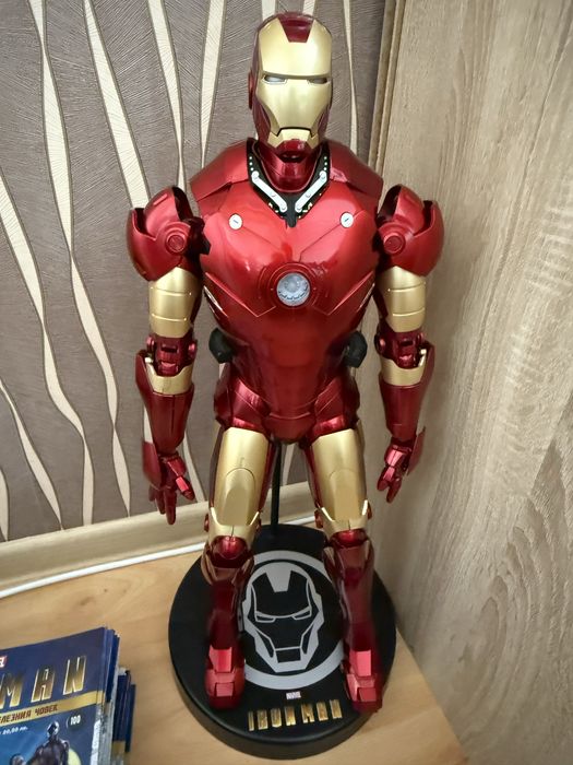 Iron Man Mark 3 Deagostini(Бартер за Bambu Lab X1 или P1S Combo)