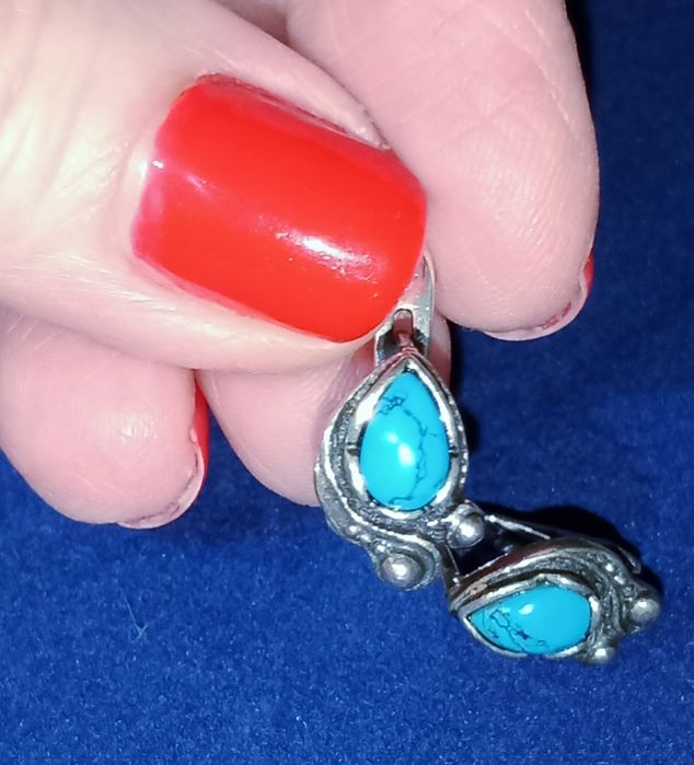 Продам серебро чернёное - кольца и серьги