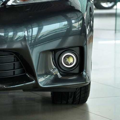 Лед халогени с лупи + ангелски очи Три размера