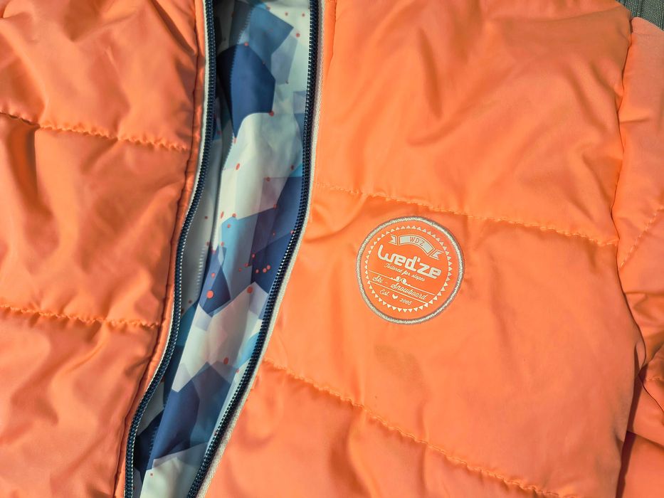 Детско зимно яке с две лица