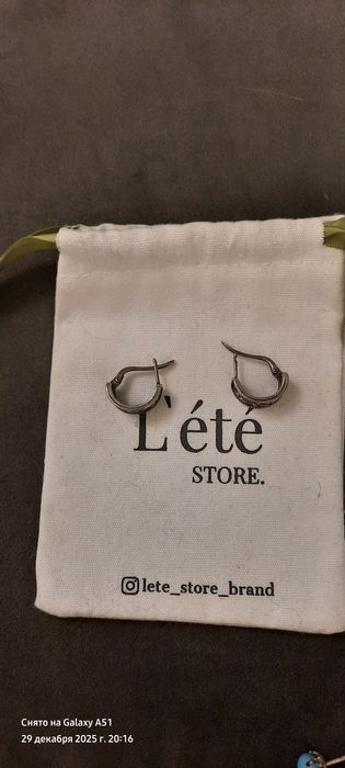 продам украшения из серебра