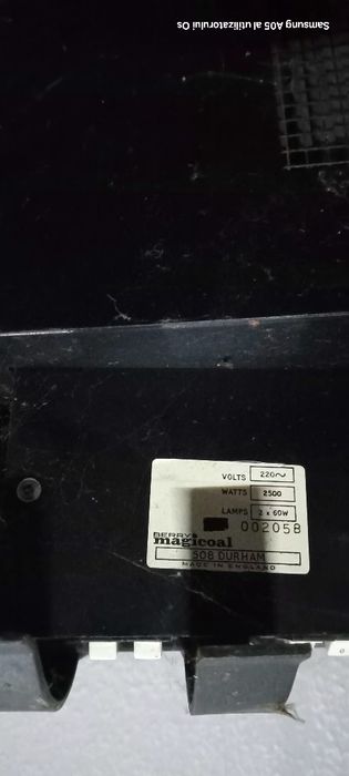 Vand semineu electric
