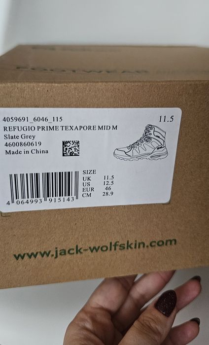 Туристически мъжки обувки Jack Wolfskin размер 46