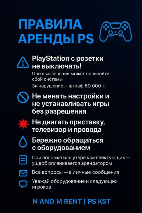 ПРОКАТ ПЛЕСТЕЙШН 5, аренда ПС 5 Playstation5