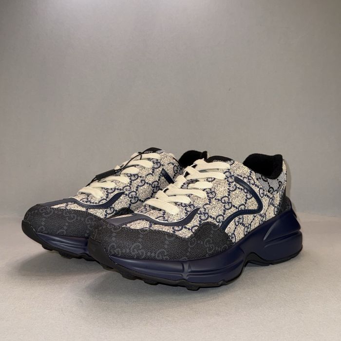 Gucci Rython GG "Navy"! НОВИ!