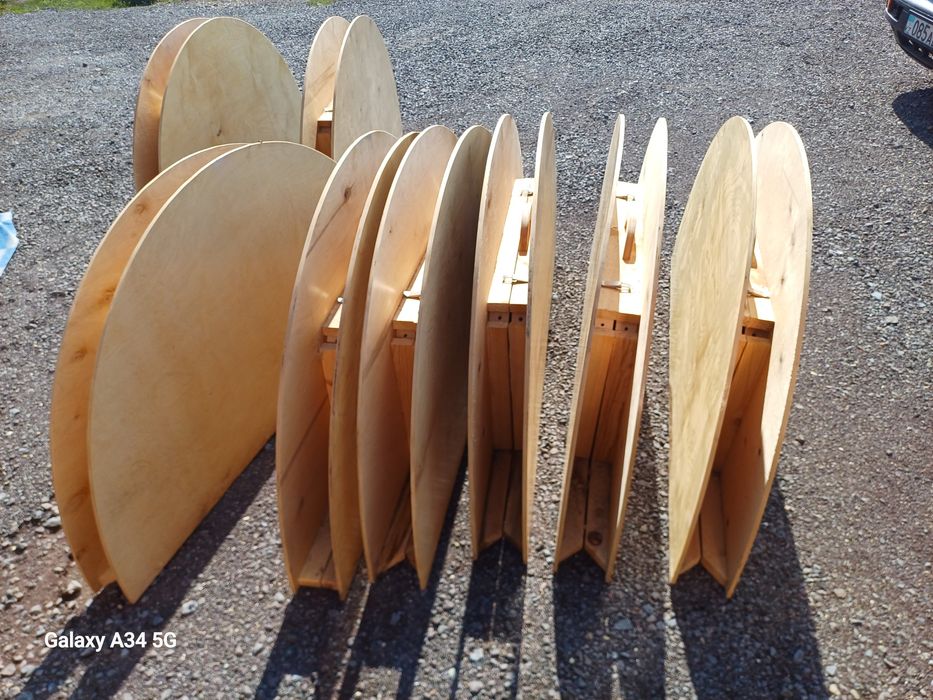 Аренда круглых столов,