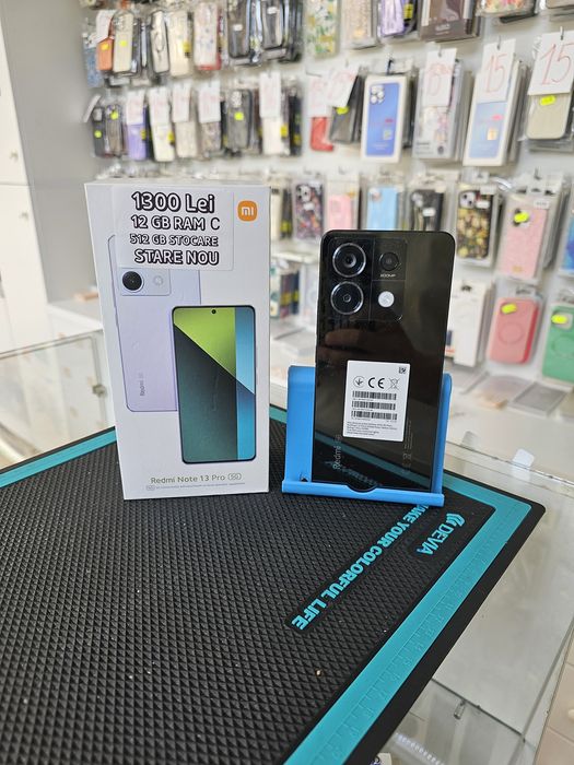 Redmi Note 13 Pro 5G, 12/512 GB, Nou, Garanție