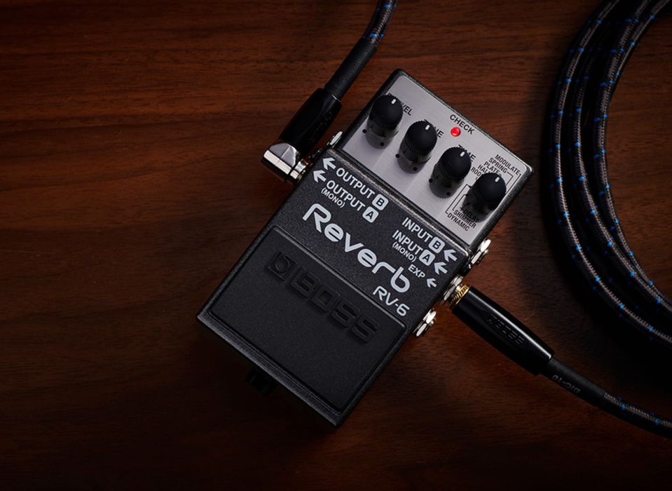 Гитарная Педаль Boss RV6 - Reverb Pedal