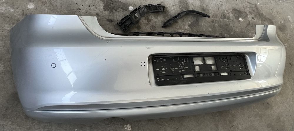 Задна броня VW POLO 6R 2010/2013 сива LA7W