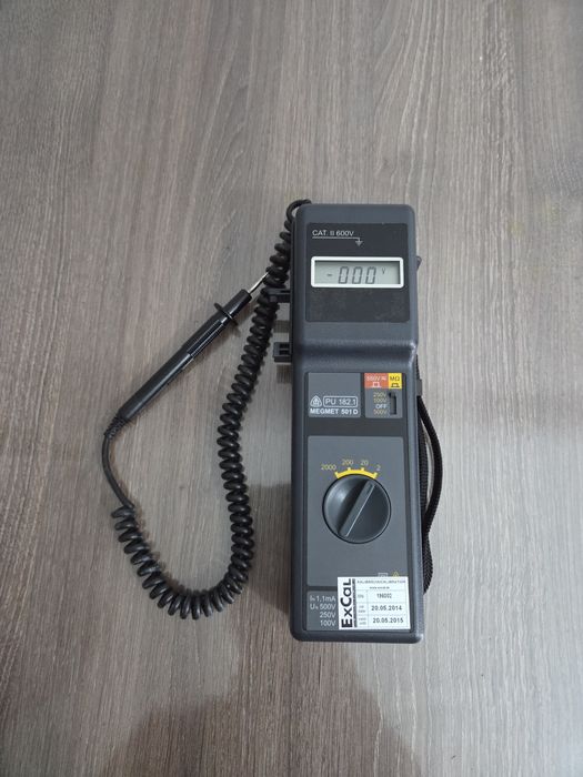 Megohmetru PU 182.1 MEGMET 501D