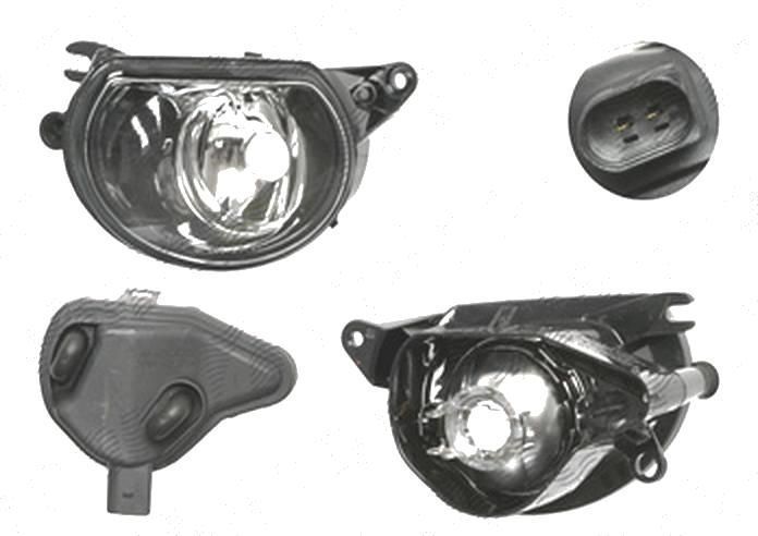 Proiector ceata Audi Q7 (4l), 10.2005-09.2009; A3 (8p), 05.2003-04.2008, fata, Stanga, H7, Depo