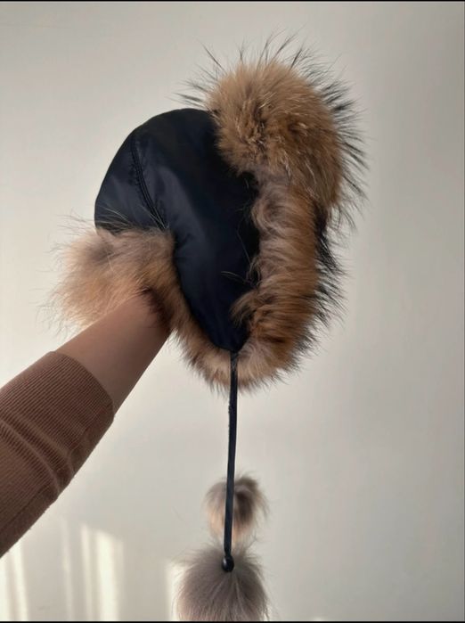 Caciula vu blana vulpe