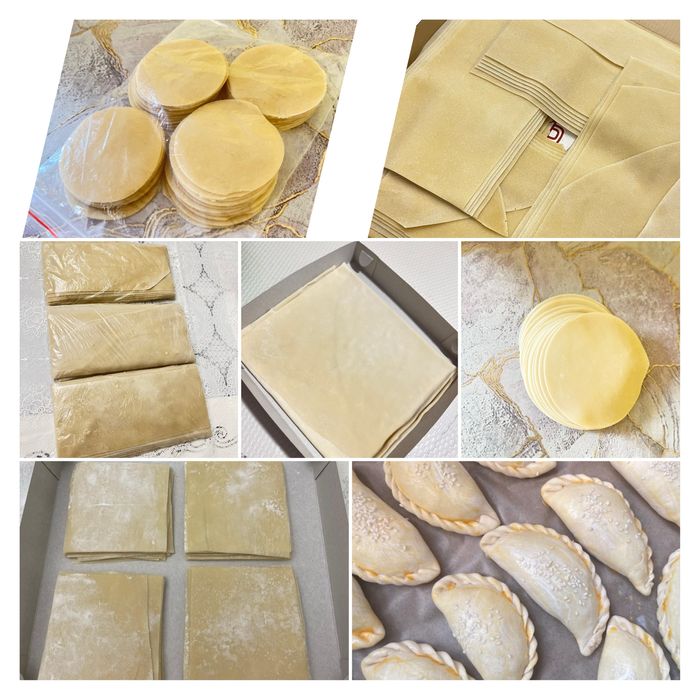 Тесто манты и бешбармак