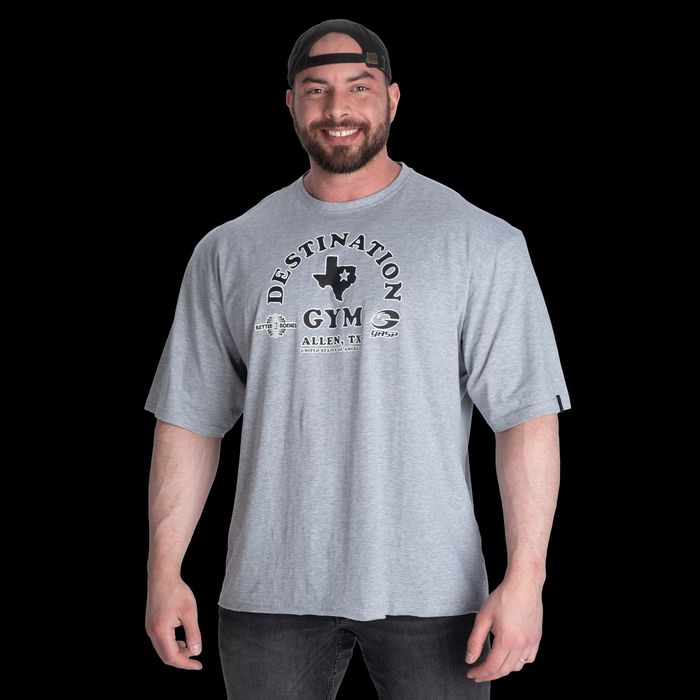 Мъжка тениска  за фитнес Gasp Oversize