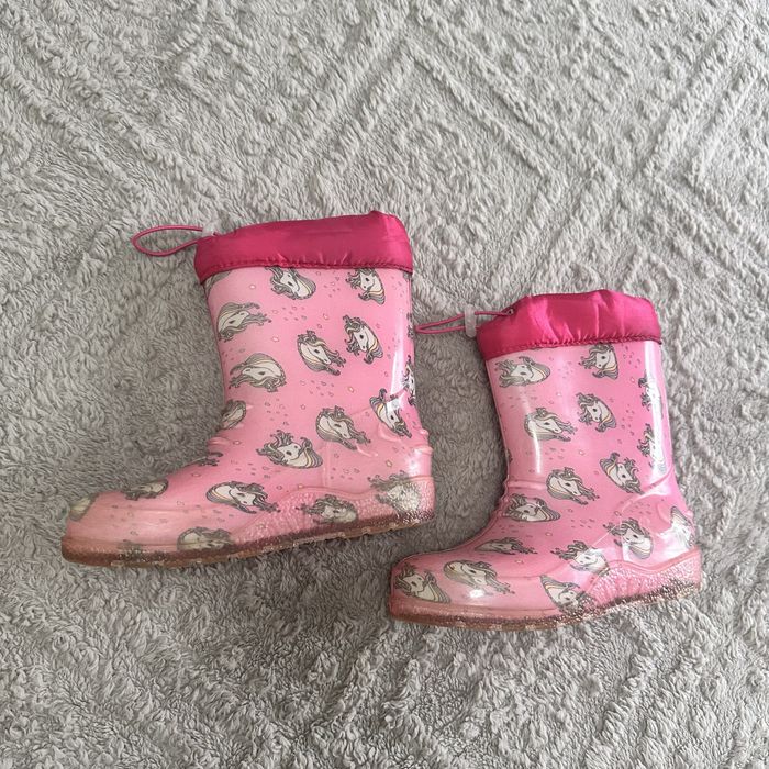 Сапоги дождевые детские