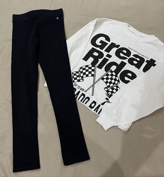 Zara костюм для девочек рост 140