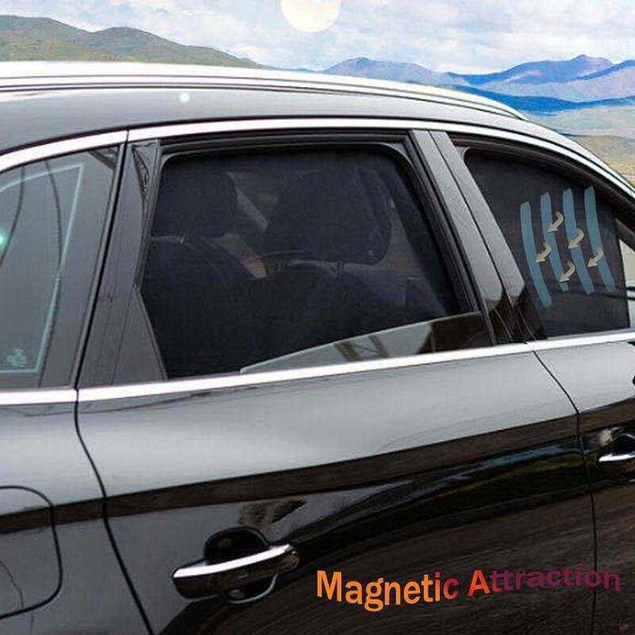 Комплект 4 Броя Сенници- комарници за странични стъкла на автомобил