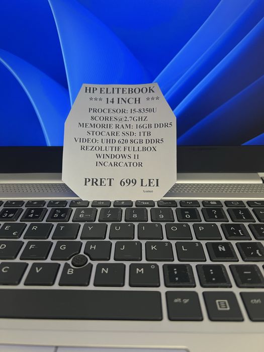 Amanet Royal CB: Laptop Hp EliteBook i5 gen 8 16gb ram 1tb ssd 14inch