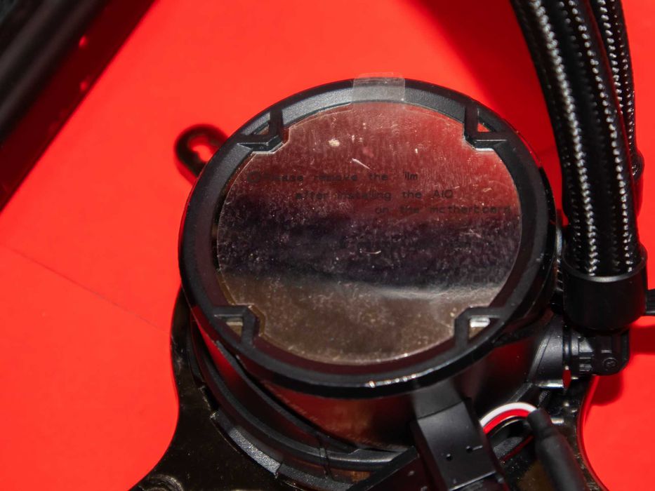 Водхно охлаждане ASUS ROG STRIX LC 120 RGB нови, работещи за части