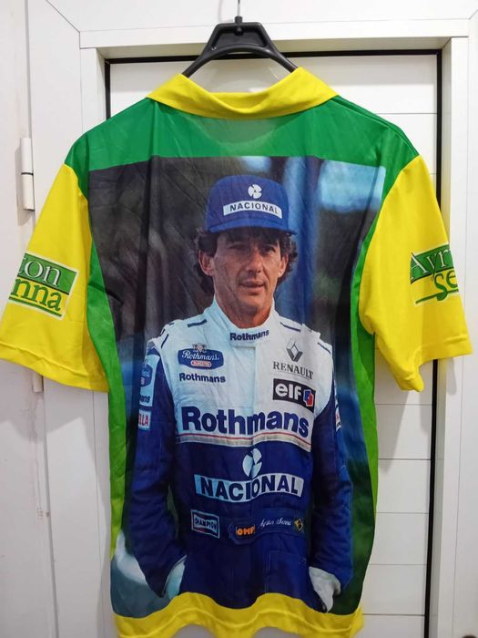 Оригинална фланелка на великия Ayrton Senna