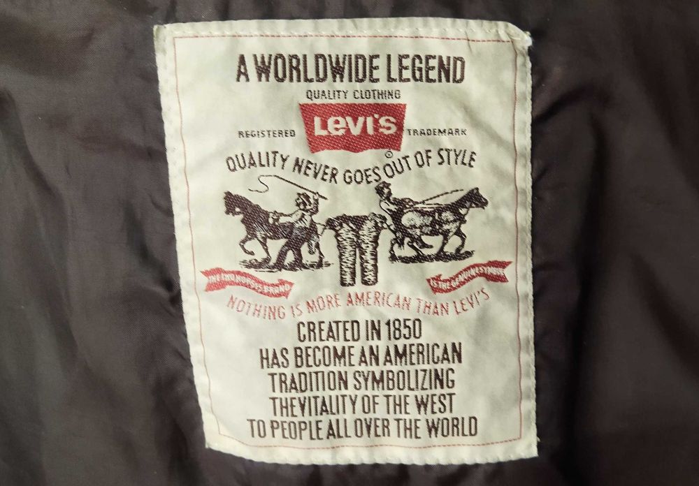 куртка замша Levi's 56 раз. original made in USA!!