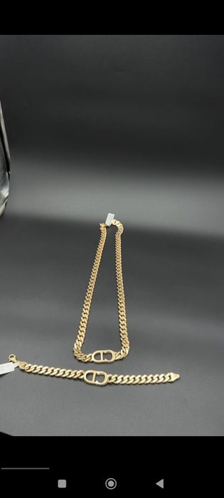 Золотоя цепочка Christian Dior Турецкая изделия проба 585 вес 15,55 гр