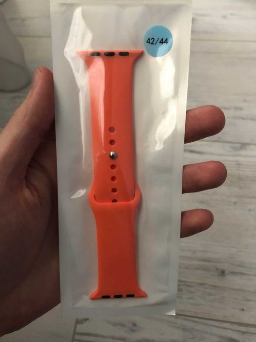 Curele Apple Watch - LICHIDARE STOC ! Culori gri, galben, portocaliu