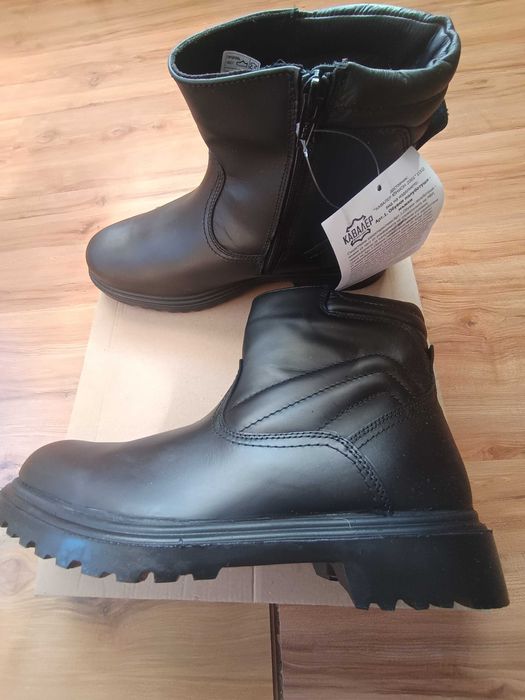 Зимни мъжки боти естествена кожа