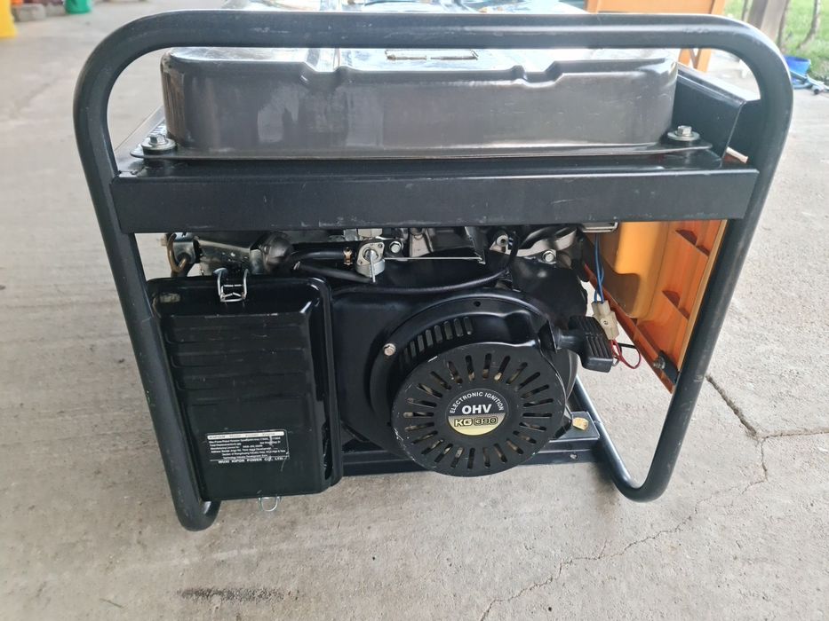 Generator  KIPOR curent electric KGE 6500 E automat